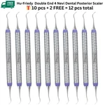 Hu-friedy SCNEVI49E2 Double End Dental Posterior Scaler 12PC Handle. Fixed Price $129.99.