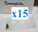 X15 New Swagelok SS-405-3 Stainless Tubing Insert, 1/4 Od 3/16 Id 15PCS. Fixed Price $49.95.