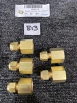 (5) Swagelok B-400-7-6 1/4" Tube X 3/8" Fnpt Brass Fittings. Fixed Price $44.93.