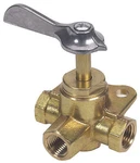 Moeller Three-way Valve Click, 1/4" Fnpt Brass, 033305-10. Fixed Price $55.40.