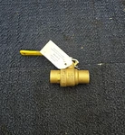 (qty 2) Milwaukee Ultrapure 3/4" Solder Full Port Ball Valve 600 Wog Promax. Fixed Price $25.64.