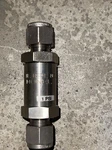 Nupro 3/8" Swagelok M-6C-1 Poppet Check Valve Fixed Pressure Tube Psig.. Fixed Price $100.00.