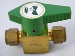 Swagelok Nupro 3/8" Tube Fitting Brass Quarter Turn Instrument Plug Valve. Fixed Price $34.30.