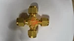 Swagelok B-400-4 Brass Union Cross 1/4" Tube Fitting -free Shipping. Fixed Price $67.36.