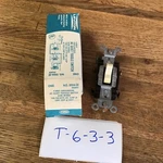 Leviton Ivory Commercial 4-WAY Toggle Wall Light Switch 15A 5504-2I. Fixed Price $11.00.