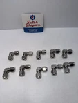 Lot Of 10 Parker A-lok 4EE4-316 1/4 X Compression 90 Union Elbow. Fixed Price $149.99.