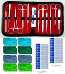 New Premium 48 Pc Minor Surgery Suture Set Surgical Veterinary Instruments Kit. Fixed Price $29.99.