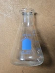 Pyrex Vista Narrow Mouth Erlenmeyer Flasks With Heavy Duty Rim 70980. 10 Pcs. Fixed Price $40.00.
