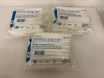 Lot (3) Henry Schein Evacuator Tips Vented 50CT/BAG Ref 101-4856. Fixed Price $19.95.