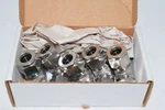 Box Of 5 New Parker 8MRT6N-316 A-lok Male Run Tee, 316SS, 1/2'' Double Ferrule. Fixed Price $91.98.