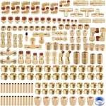 170PCS Dot Air Brake Line Fittings & Brass Nylon Tube Compression. Fixed Price $184.99.