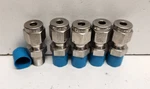Lot Of 5 New No Box! Swagelok 3/16" Tube Od 1/8"NPT Male Connectors SS-300-1-2. Fixed Price $59.46.