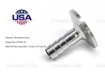 Ss 304 KF25 Flange To Od 16MM 5/8 Inch Rubber Hose Barb Adapter For Vacuum Us. Fixed Price $11.95.