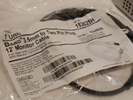 Bard 153625H 3.5MM Two Pin Plug 12' Monitor Cable Packaging. Fixed Price $49.99.