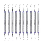 10 Pcs Hu-friedy Columbia Curette Double End SC4R/4L9E2 #9 Handle. Fixed Price $184.00.