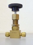 New Whitey B-4VS4 Brass Valve 1/4". Fixed Price $34.99.