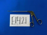 E1421 Acufex Surgical 1.3MM Left Curved Arthroscopic Basket Punch Forceps 012040. Fixed Price $150.00.