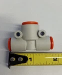 Smc KQ2T11-13A 3/8"X3/8"X1/2" Push-to-connect Fitting Union Tee 10-PACK**. Fixed Price $69.99.