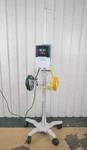 Vapotherm Precision Flow Humidifier With Rolling Stand & Hoses. Fixed Price $1525.00.
