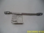 Dormont 1/4" Stainless Steel Connector Hose, Measures 11 1/2" Overall Length. Fixed Price $6.73.
