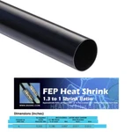 Zeus Fep Heat Shrink Tubing 1.3:1 Ratio 208FT, 52 Tubes 4FT Each. Fixed Price $131.25.