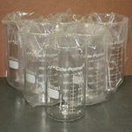 (6) Cole Parmer Tall Glass Berzelius Beakers 34500-09, 800 Ml, Borosilicate. Fixed Price $69.95.