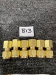 (6) Swagelok B-400-7-2 Brass Connector Fittings, 1/4" Od Tube X 1/8" Female Npt. Fixed Price $49.92.