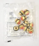 Smc Fittings Threaded Tube Adapters Brass 10 Pack 1/4" Npt KQ2H07-U02A. Fixed Price $17.99.
