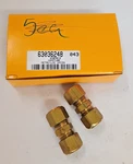 Parker 12 Mm Tube Metro-loc Union Brass Pc. Fixed Price $23.95.