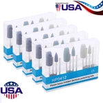 60PCS Dental Polishing Burs Resin Base Acrylic Invisible Denture Silicone Kits. Fixed Price $29.56.
