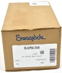 (2) Swagelok SS-62PS6-2839 60 Series Ball Valves 3/8" Tube 316. Fixed Price $359.99.