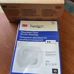 3M Tegaderm 90802 Absorbent Clear Acrylic Dressing, Exp 2026/04, 10/BOX(4 Boxes. Fixed Price $99.00.