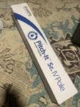 Pitch-it Sr Sharps Iv Pole Double Hook Foldable Adjustable Height, Item #30006. Fixed Price $27.50.