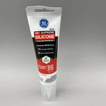 Ge Supreme Silicone Kitchen & Bath Sealant, White, 2.8OZ. Tube 2974791 New. Fixed Price $9.95.
