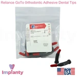 Reliance Goto 0RTHODONTIC Adhesive Dental Tips 10PCS Bonding Brackets Light Cure. Fixed Price $115.00.