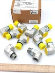 Parker AOEG5-S Pipe Port Adapter Female 90 Degree Elbow 7/8" X 14 *lot Of 10*. Fixed Price $44.95.