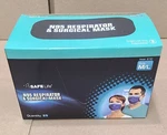 Box 25 Safe-life N95 Respirator & Surgical Face Masks, Soft Blue, Size M/l. Fixed Price $25.00.