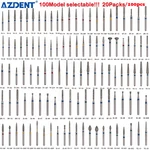100PCS Azdent Dental Diamond Burs Friction Grip Fg For High Speed Handpiece. Fixed Price $17.33.