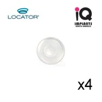 Zest Locator Classic Genuine Replacement Caps Standard, Clear 5.0 Lbs (4 Pack). Fixed Price $30.00.