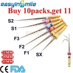 Easyinsmile Dental X-pro Gold Taper Endodontic Rotary Files Root Canal. Fixed Price $16.62.