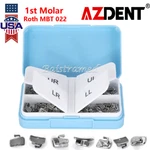 50SETS Azdent Dental Orthodontic Buccal Tubes 1ST Molar Mbt Roth 022 Monoblock. Fixed Price $26.04.