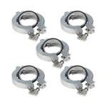 Hfs(r) 5PCS, KF-25 Flange Quick Clamp Wing Nut With Centering O-ring SS304. Fixed Price $50.34.
