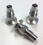 Lot Of Reseal RE037-HS021UT Stainless Hose Couplings 0.98" Flange Od 0.25" Id. Fixed Price $70.00.
