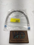 New Swagelok Long 3/8" Mnpt Ptfe Stainless Braided Hose SS-XT6PM6PM6-24. Fixed Price $160.74.