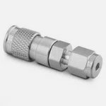 Miniature Quick Connect Body, Swagelok, 1/8 Tube SS-QM2-B-200. Fixed Price $150.00.