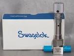 New Swagelok SS-4MBG-VCR Stainless Steel Bellows Sealed 1/4" Metering Valve. Fixed Price $361.63.