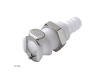 Cpc 3/8 Hose Barb Valved Panel Mount Coupling PLCD16006. Fixed Price $20.00.