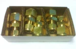 (box Of 5) Swagelok B-810-6-4 Brass Reducing Union 1/2 Od 1/4. Fixed Price $18.00.