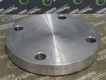 Used 3" Ideal D4319 Blind Bolt-on Flange CL150 SA182 F316/316L 7.5" Od 1" W. Fixed Price $100.00.