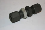 1/2 Tube Flareless Steel Bulkhead Union Compression Fitting Parker 8 Wbu-s. Fixed Price $11.20.